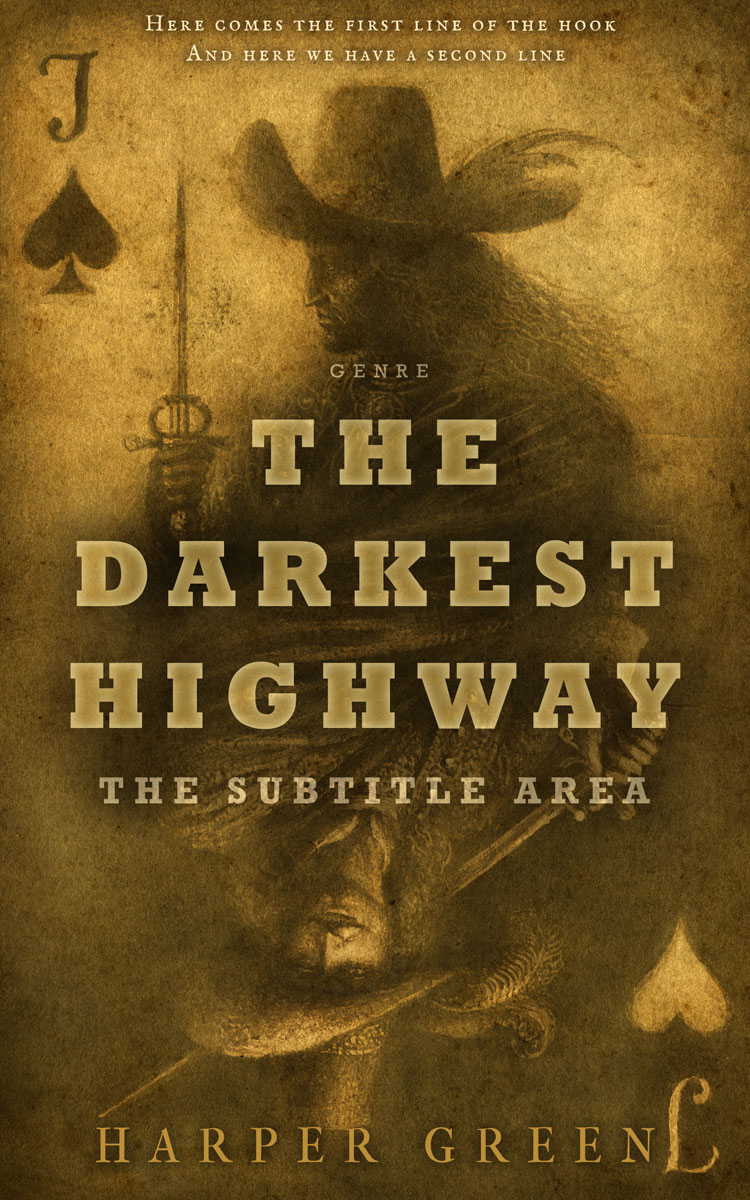 2D view of Punga #7024 - Premade Horror Book Cover