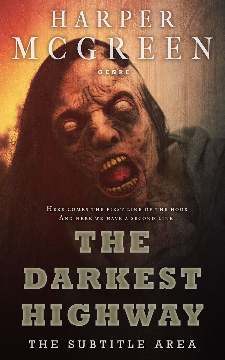 2D view of Whiskey #7028 - Premade Apocalyptica Book Cover