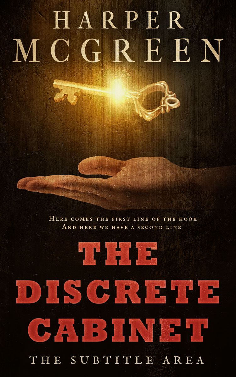 2D view of Brown Rust #7035 - Premade Mystery & Thriller & Suspense Book Cover