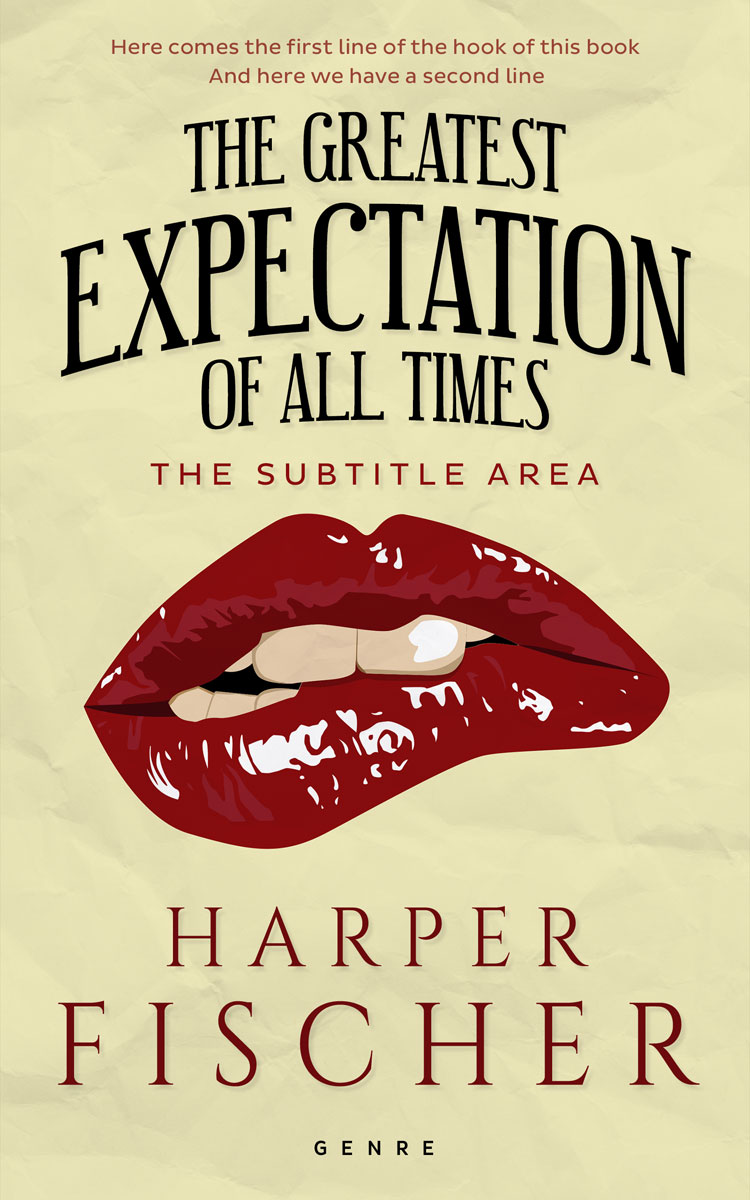 2D view of Hampton #7038 - Premade Erotica Book Cover