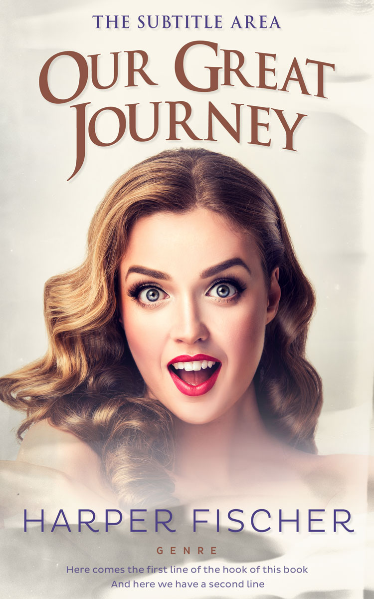 2D view of Pearl Bush #7048 - Premade Chick Lit Book Cover