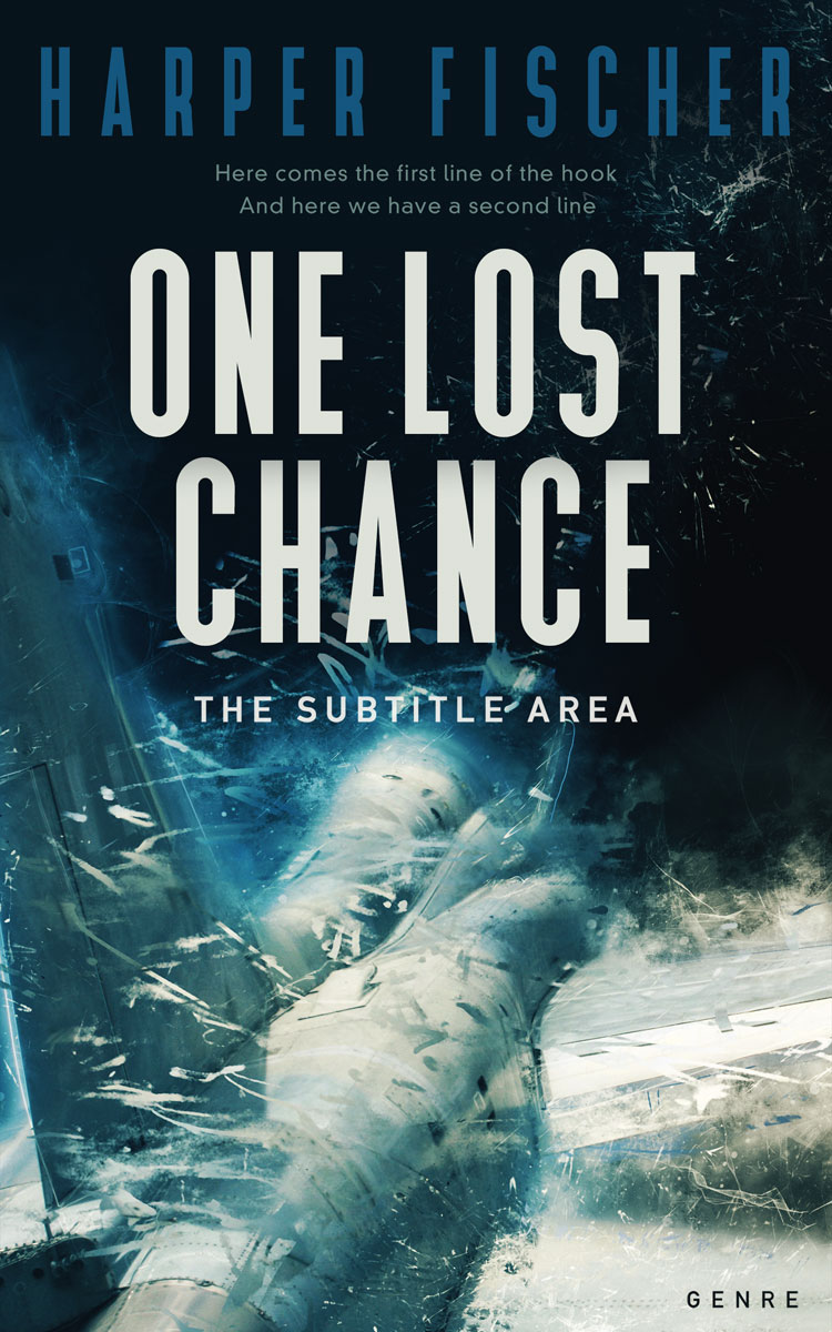 2D view of Tasman #7062 - Premade Science Fiction Book Cover