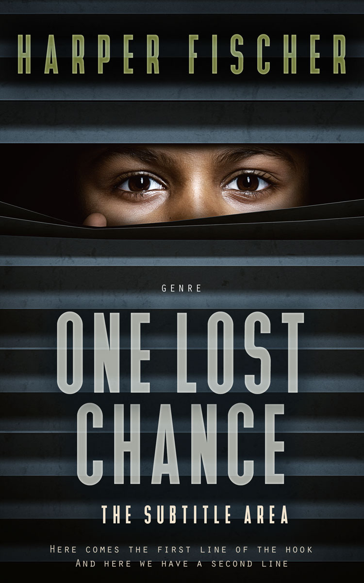 2D view of Shark #7072 - Premade Mystery & Thriller & Suspense Book Cover