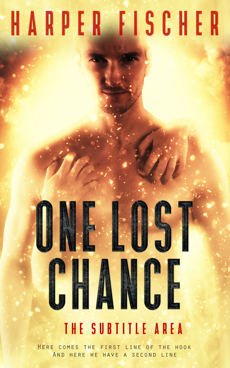 2D view of Buff #7125 - Premade Erotica Book Cover