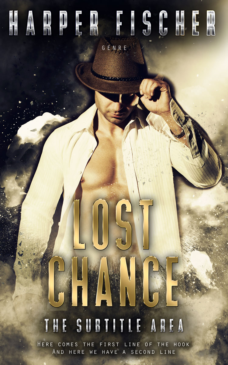 2D view of Akaroa #7131 - Premade Erotica Book Cover