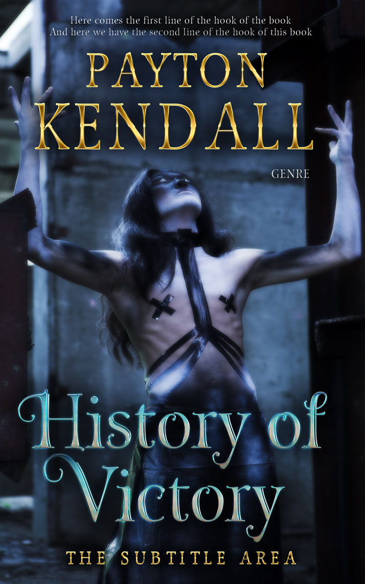 2D view of Premade Fantasy Book Cover - Mirage