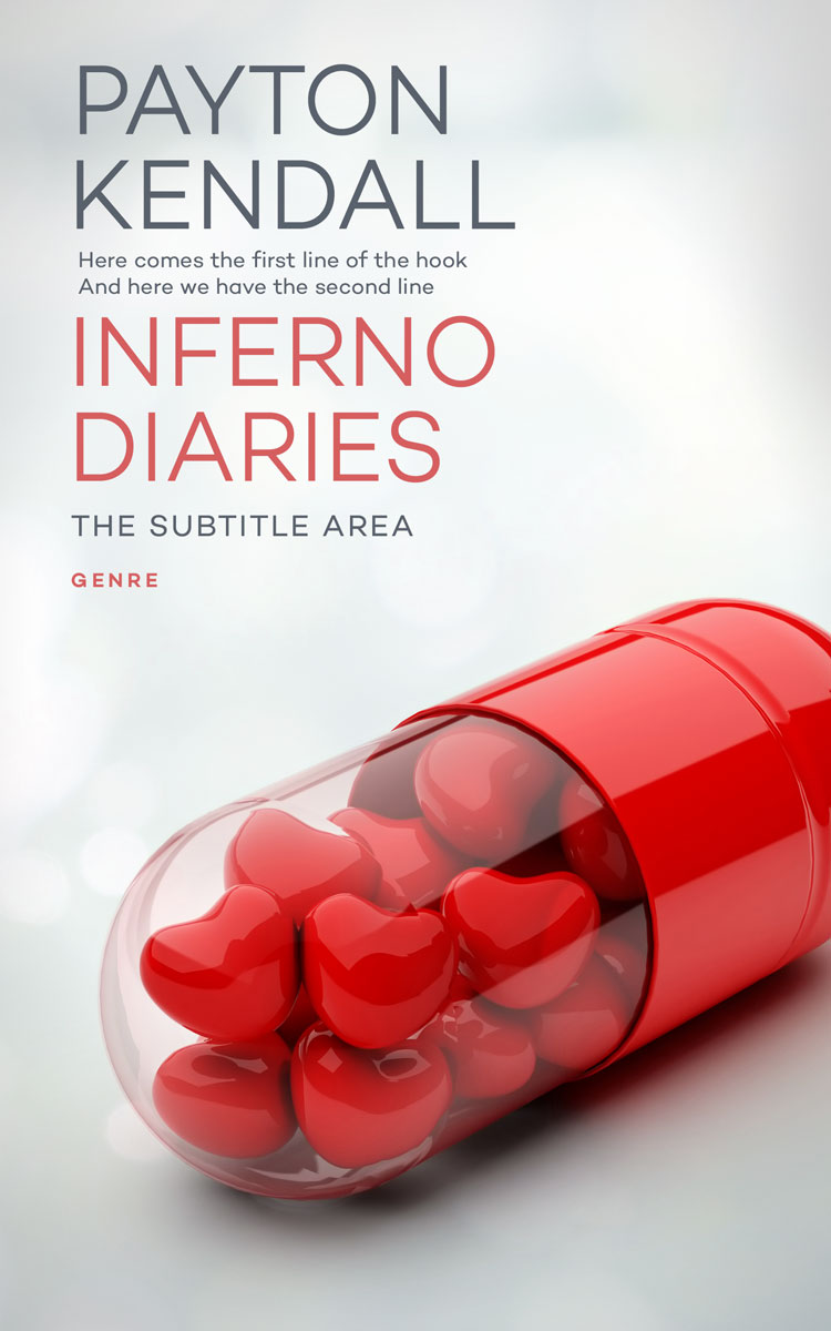 2D view of Well Read #7175 - Premade Romance Book Cover