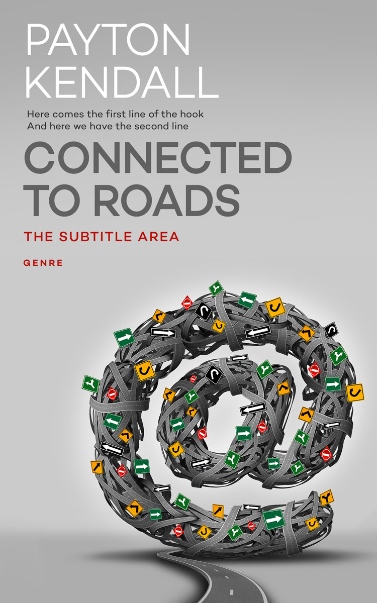 2D view of Gray Nickel #7180 - Premade Business Book Cover