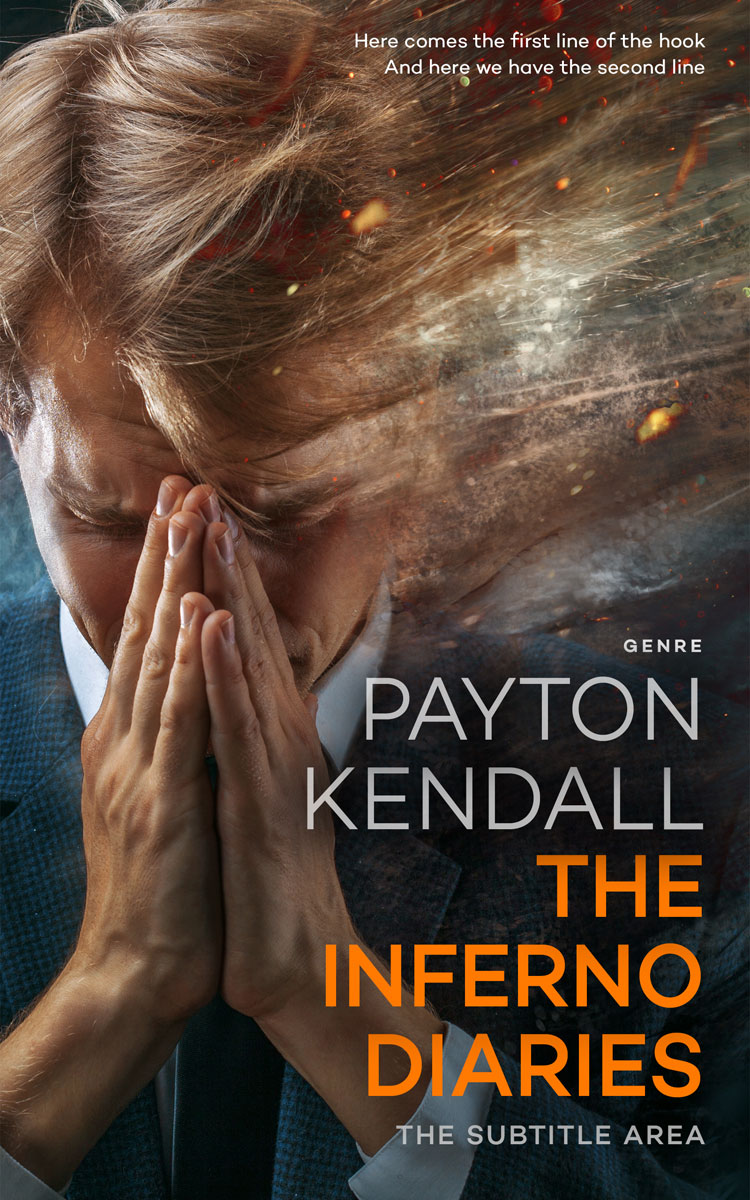 2D view of Taupe #7190 - Premade Self-Improvement & Self-Help Book Cover