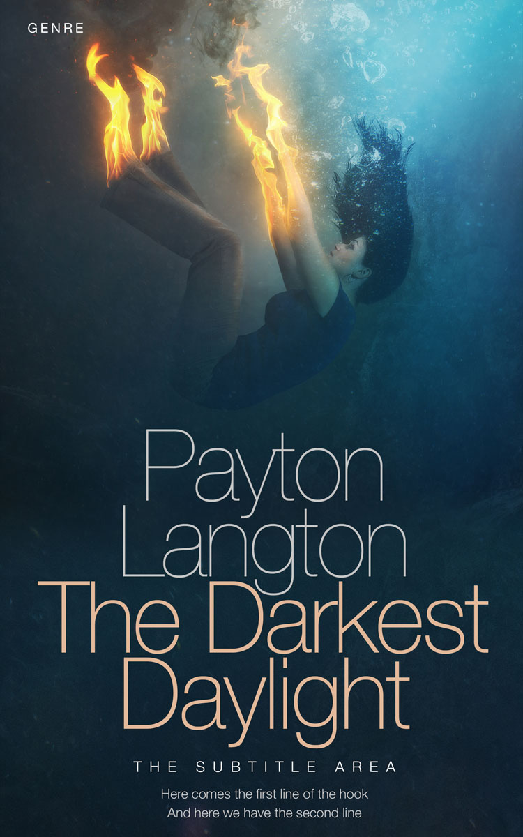 2D view of Premade Horror Book Cover - Gable Green