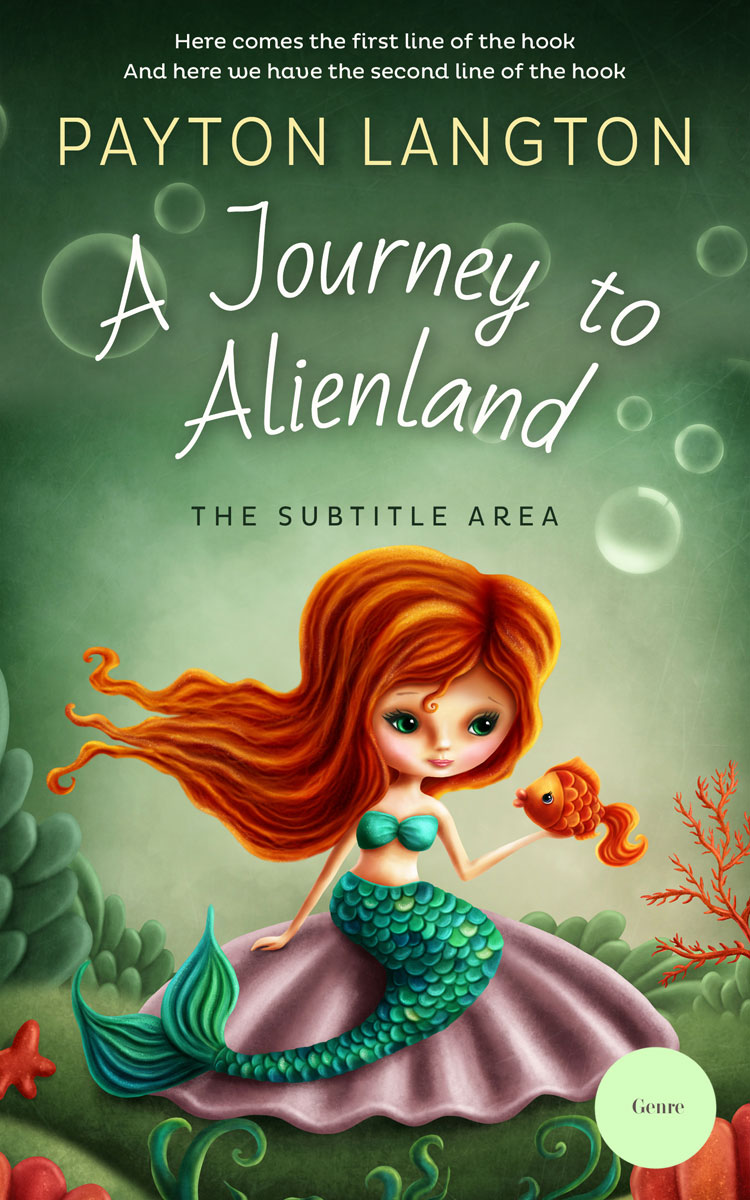 2D view of Tom Thumb #7244 - Premade Fantasy Book Cover