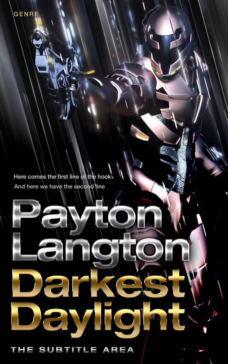 2D view of Bison Hide #7255 - Premade Apocalyptica Book Cover