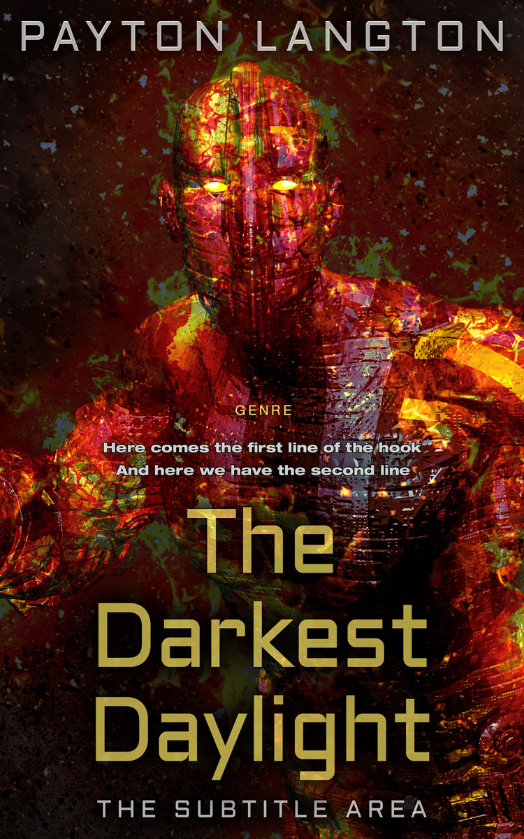 2D view of Graphite #7257 - Premade Science Fiction Book Cover