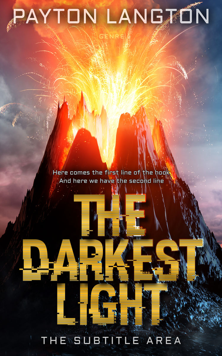 2D view of Tussock #7260 - Premade Apocalyptica Book Cover | BookCoverZone