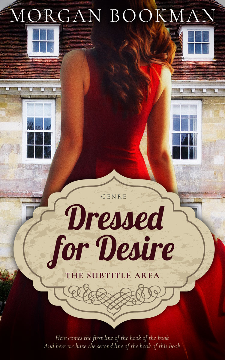 2D view of Coffee Bean #7270 - Premade Romance Book Cover