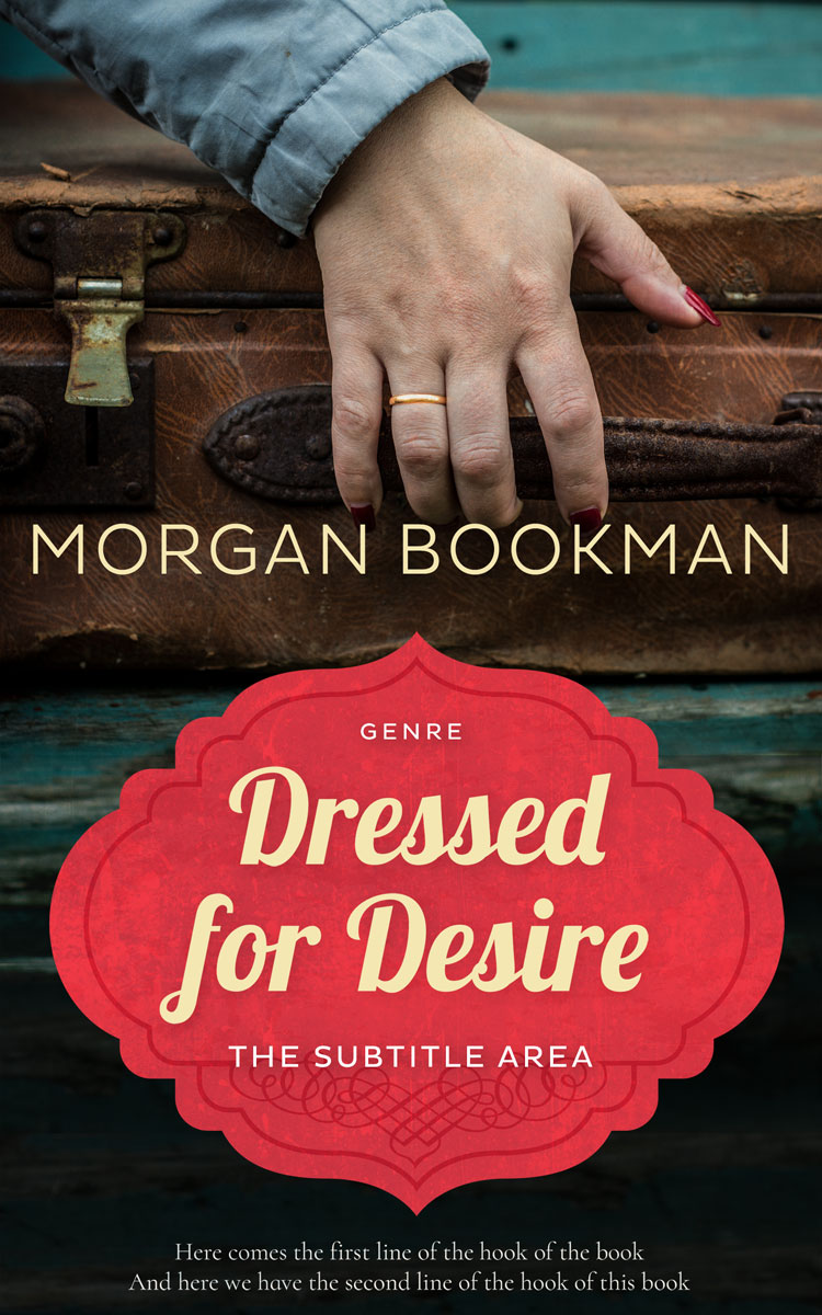 2D view of Chestnut Rose #7274 - Premade Travel Book Cover