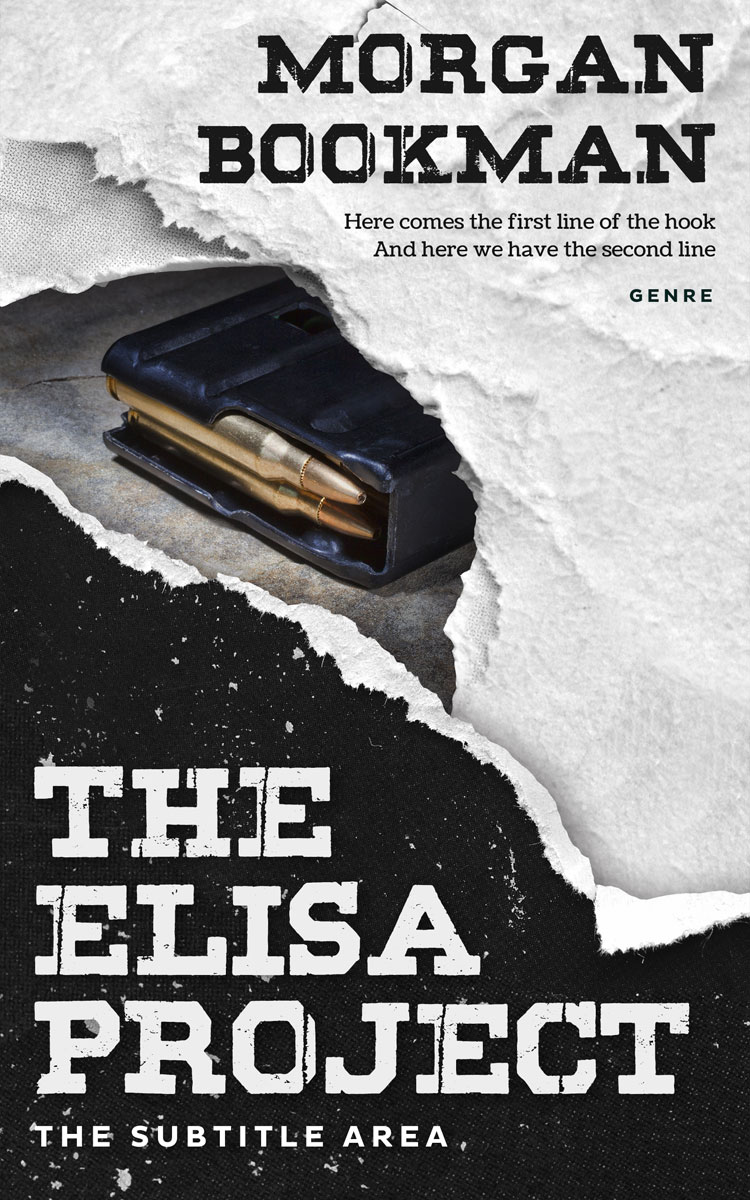 2D view of Premade Mystery & Thriller & Suspense Book Cover - Shark