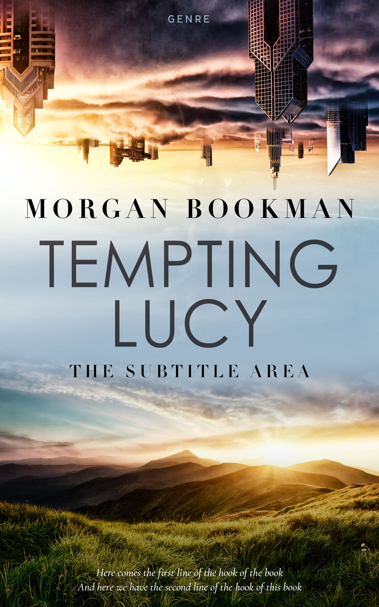 2D view of Mist Gray #7329 - Premade Surreal Book Cover