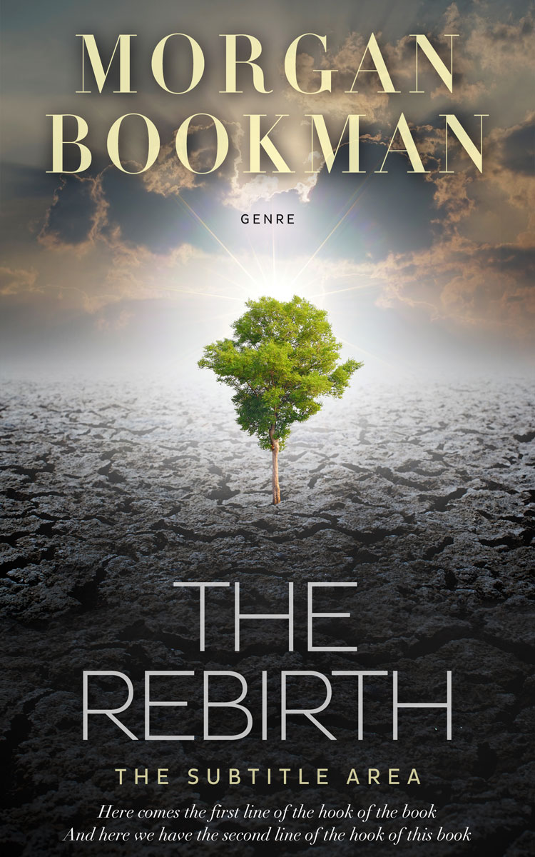 2D view of Tuatara #7336 - Premade Nature Book Cover | BookCoverZone