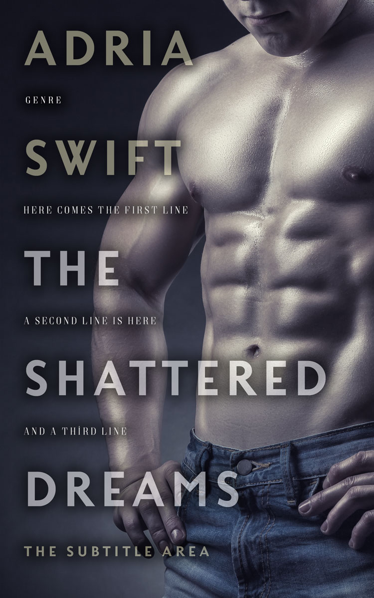 2D view of Charade #7371 - Premade Erotica Book Cover | BookCoverZone