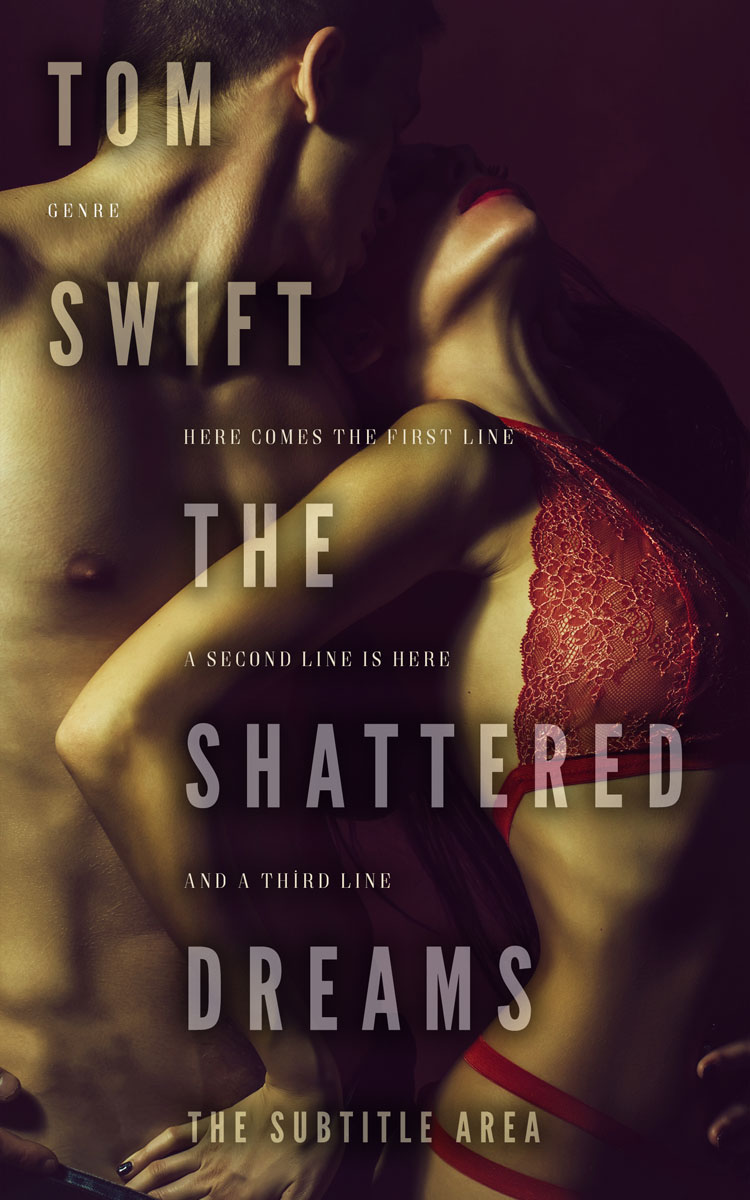 2D view of Premade Erotica Book Cover - Gondola