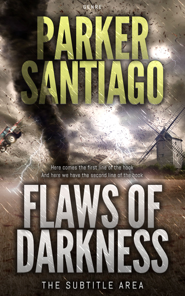 2D view of Taupe #7383 - Premade Apocalyptica Book Cover