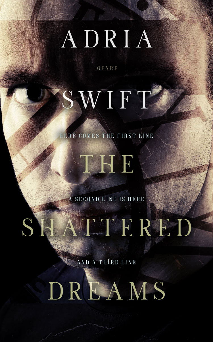 2D view of Cod Gray #7392 - Premade Mystery & Thriller & Suspense Book Cover