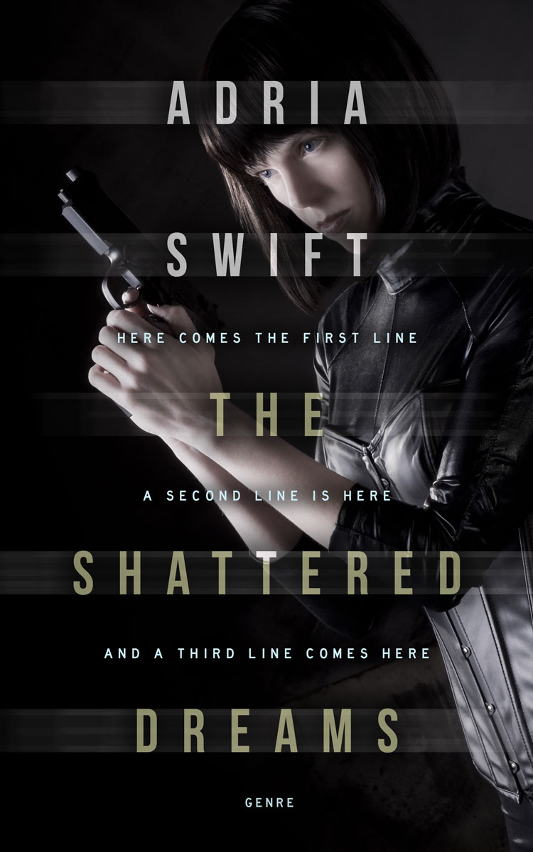 2D view of Cod Gray #7394 - Premade Mystery & Thriller & Suspense Book Cover | BookCoverZone