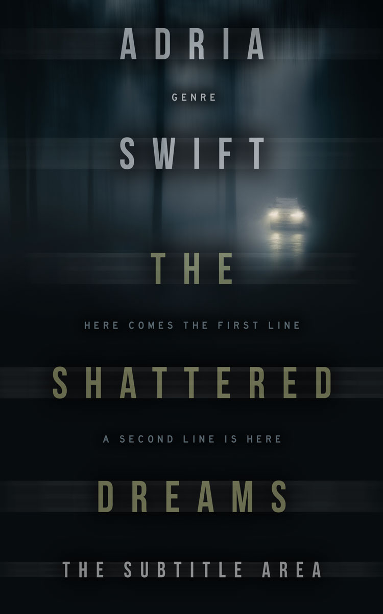 2D view of Bunker #7418 - Premade Mystery & Thriller & Suspense Book Cover