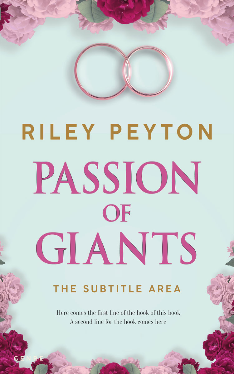 2D view of Geyser #7434 - Premade Romance Book Cover