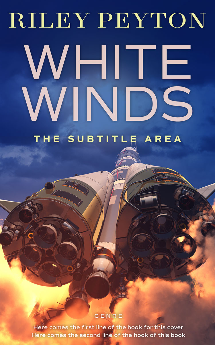 2D view of Rhino #7492 - Premade Science Fiction Book Cover