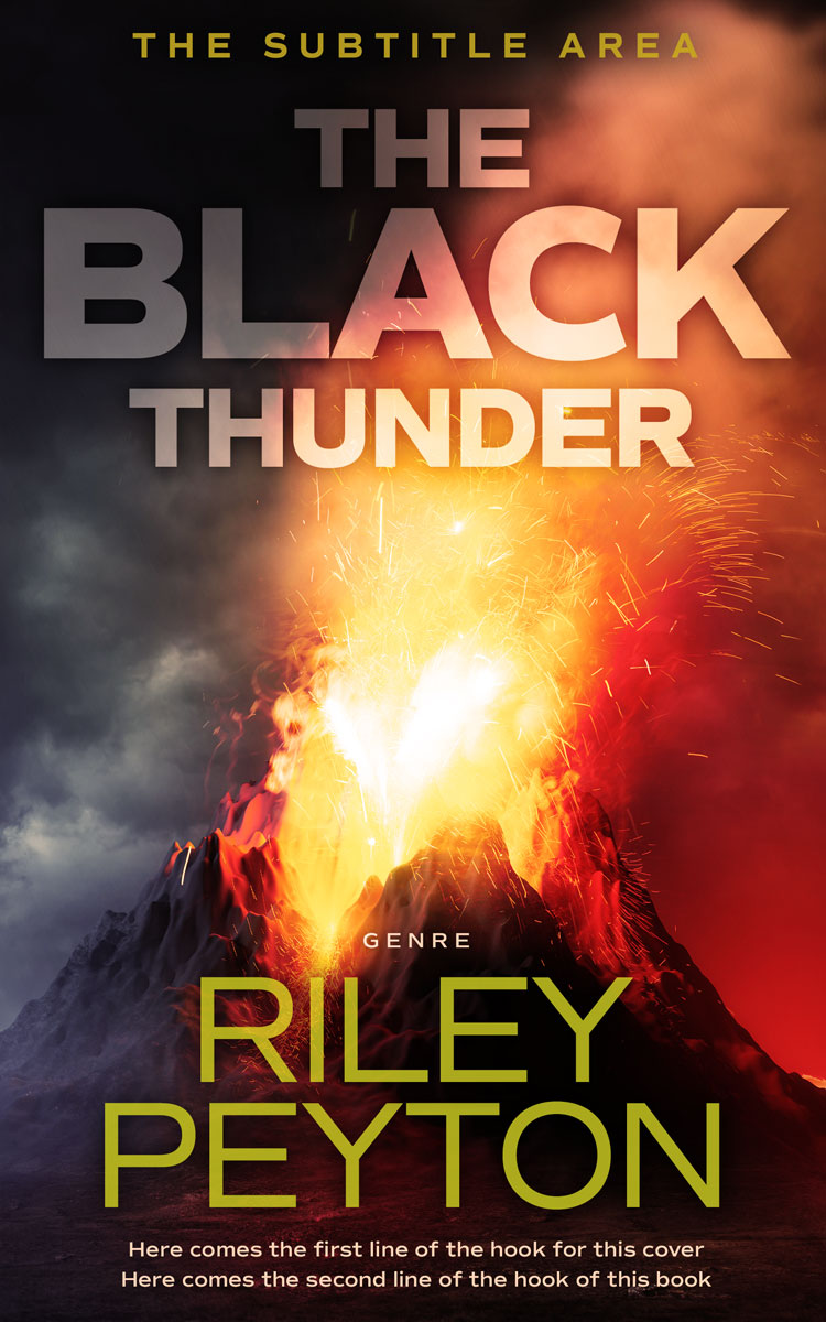 2D view of Premade Apocalyptica Book Cover - Porsche