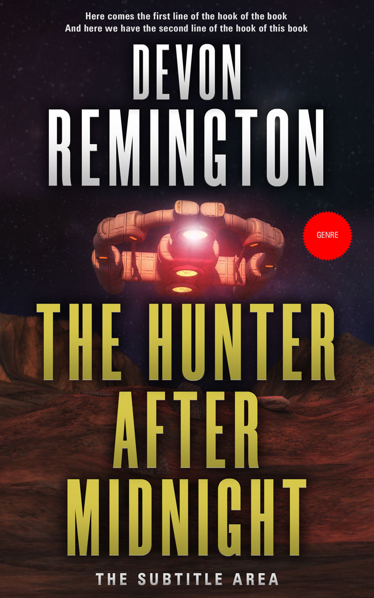 2D view of Laser #7517 - Premade Science Fiction Book Cover | BookCoverZone