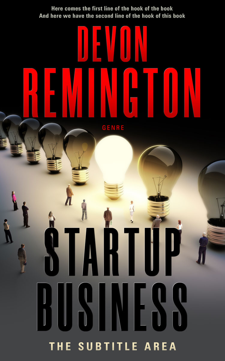 2D view of Burning Sand #7521 - Premade Business Book Cover