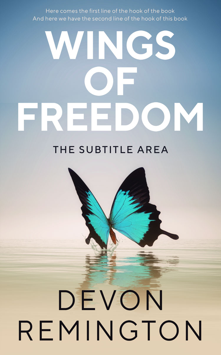 2D view of Cloud #7532 - Premade Self-Improvement & Self-Help Book Cover | BookCoverZone