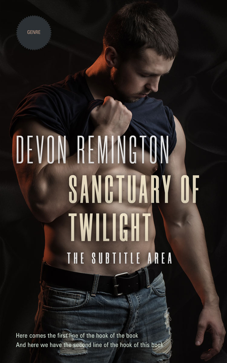 2D view of Cod Gray #7569 - Premade Erotica Book Cover