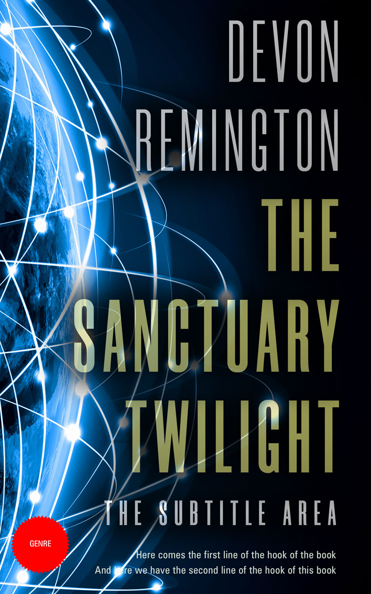 2D view of Premade Business Book Cover - Napa