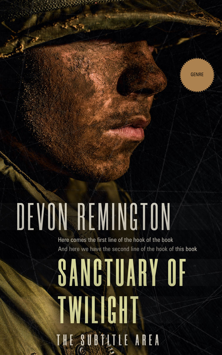 2D view of Night Rider #7608 - Premade Historical Book Cover