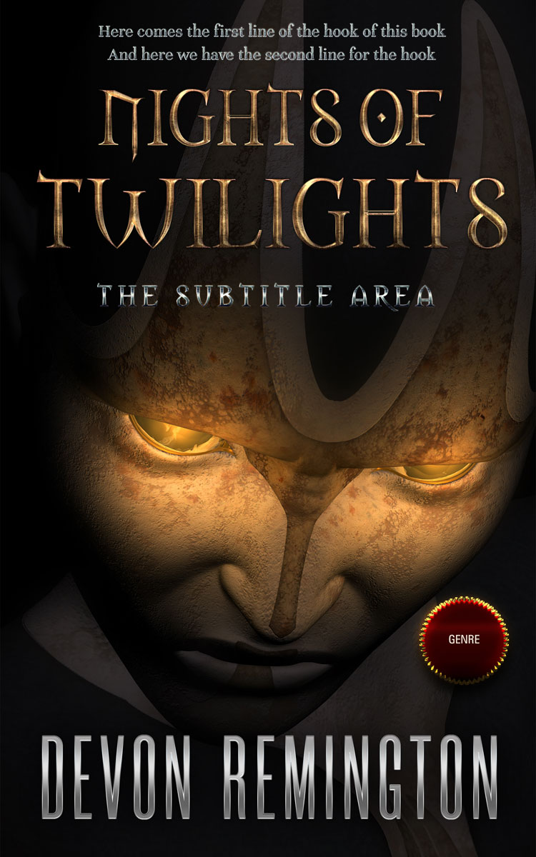 2D view of Zeus #7639 - Premade Science Fiction Book Cover