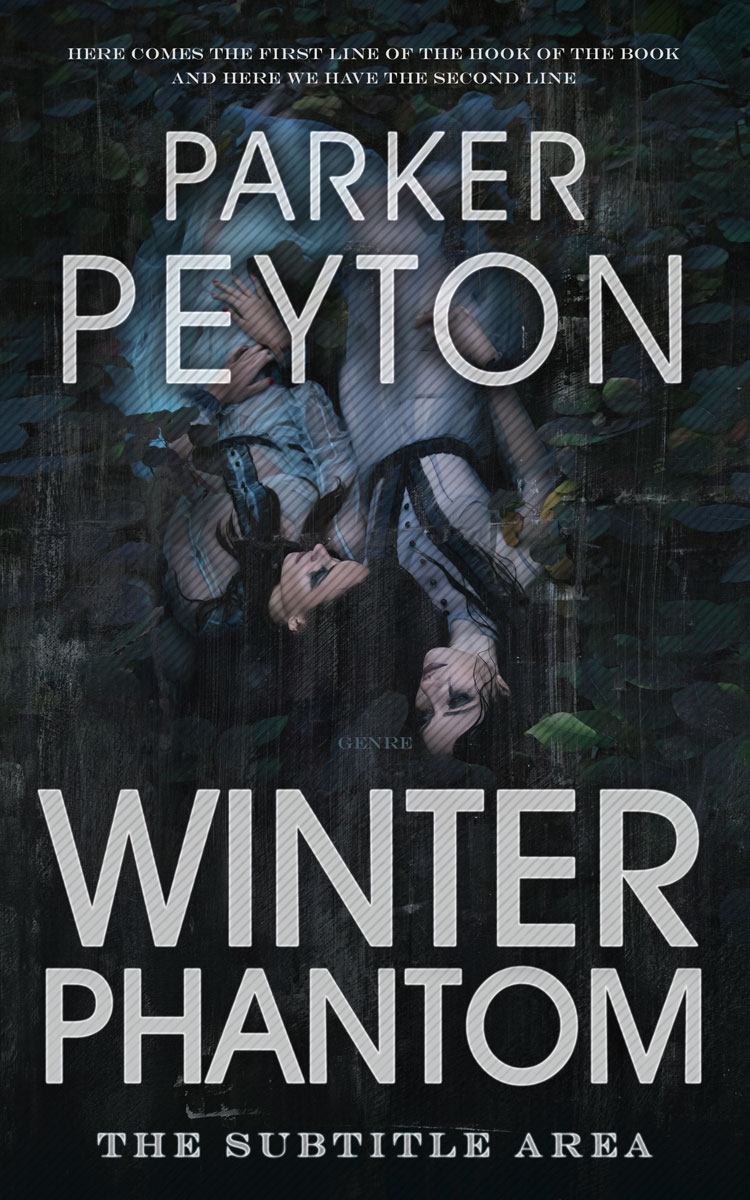 2D view of Shark #7648 - Premade Horror Book Cover