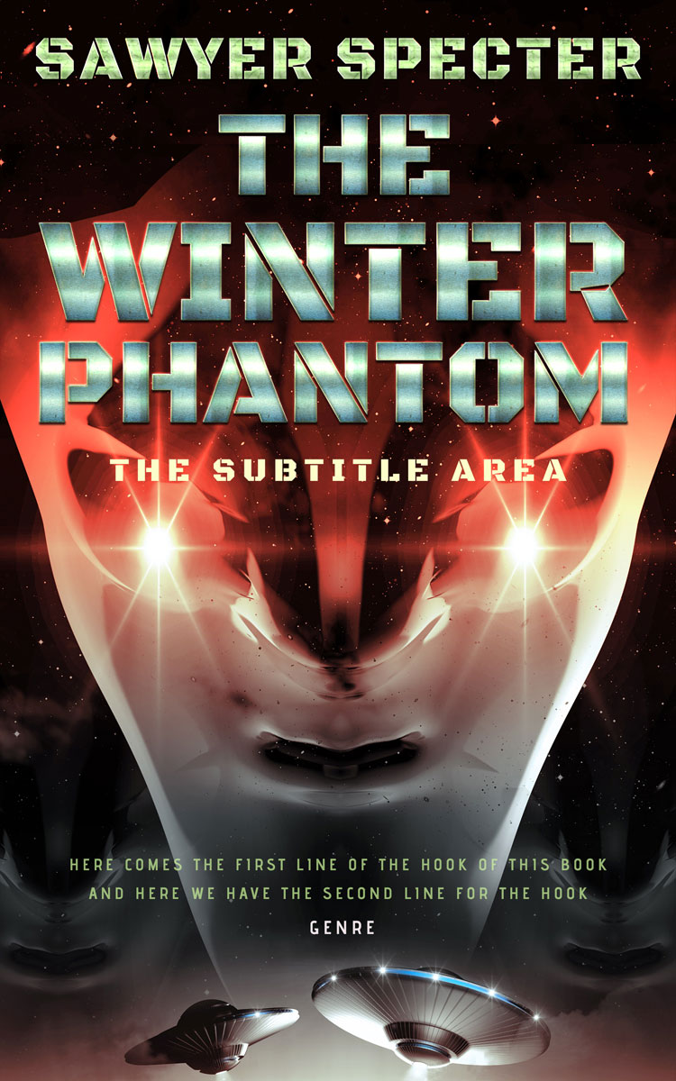 2D view of Tan #7720 - Premade Science Fiction Book Cover