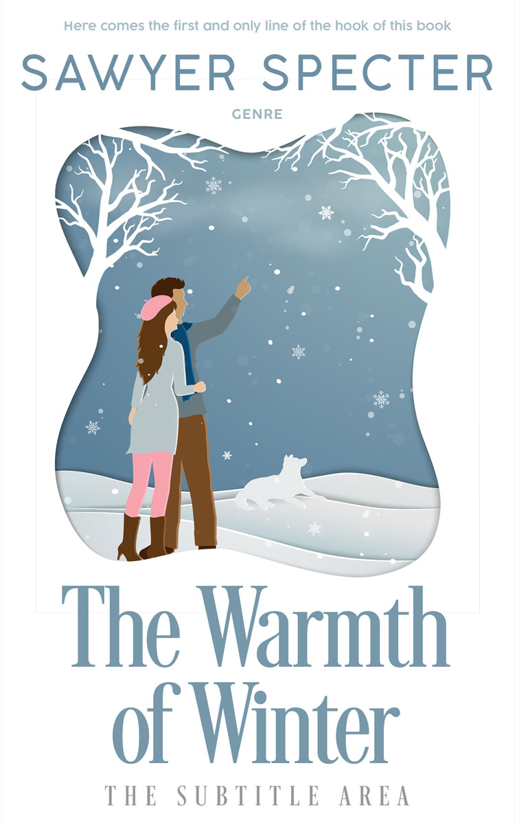 2D view of Bali Hai #7737 - Premade Romance Book Cover