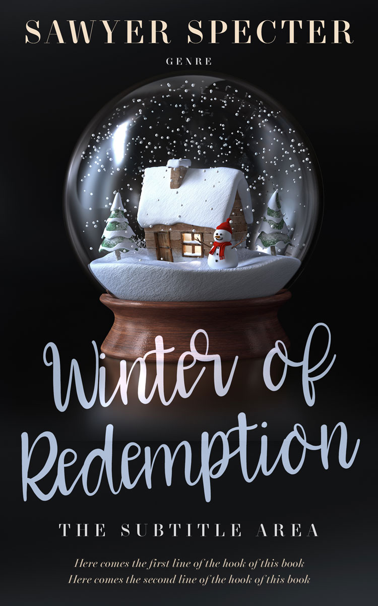 2D view of Thunder #7753 - Premade Romance Book Cover