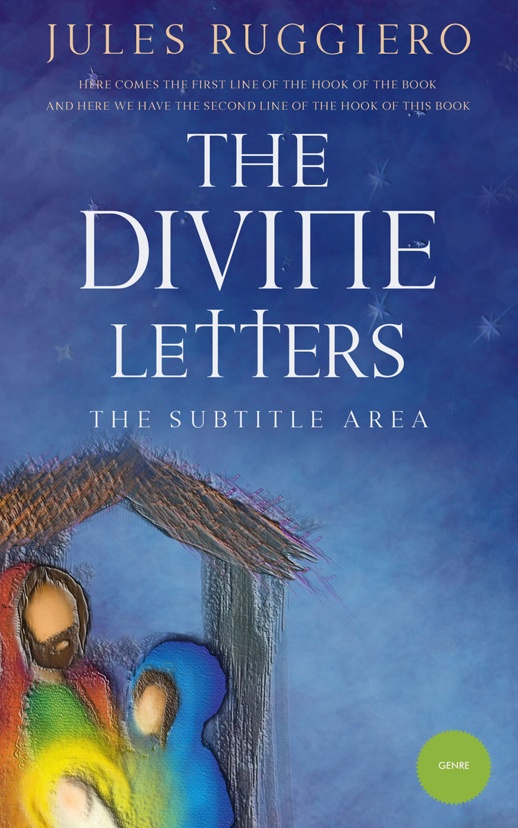 2D view of Chambray #7785 - Premade Religion & Spirituality Book Cover