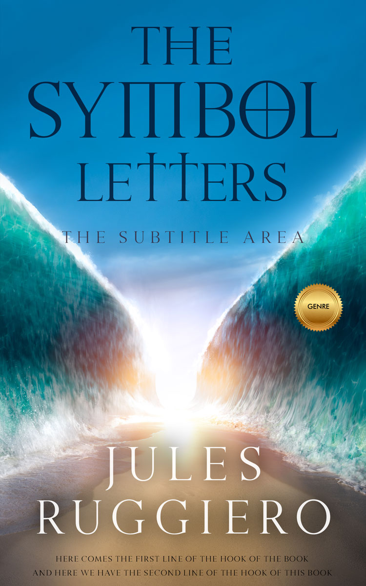 2D view of Premade Religion & Spirituality Book Cover - Jelly Bean