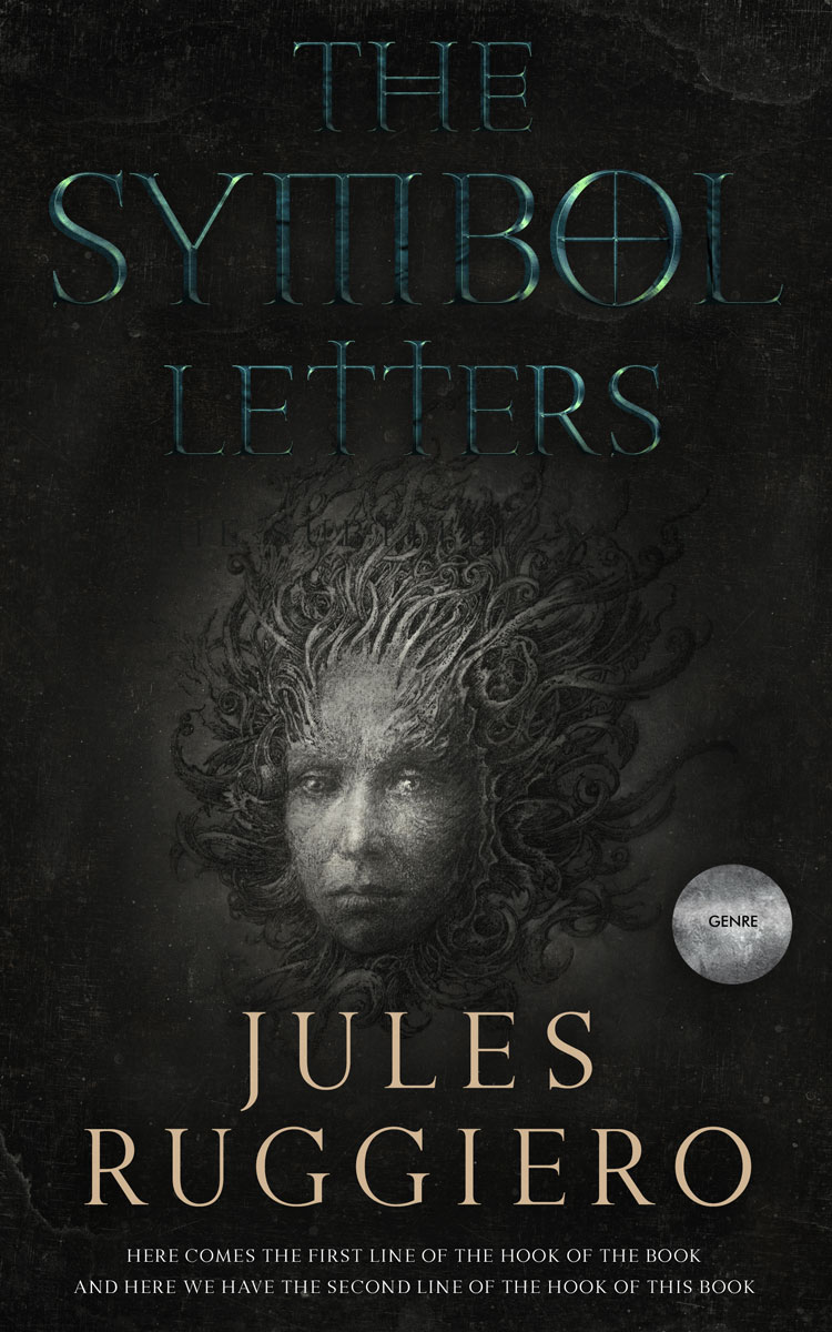 2D view of Heavy Metal #7802 - Premade Fantasy Book Cover | BookCoverZone