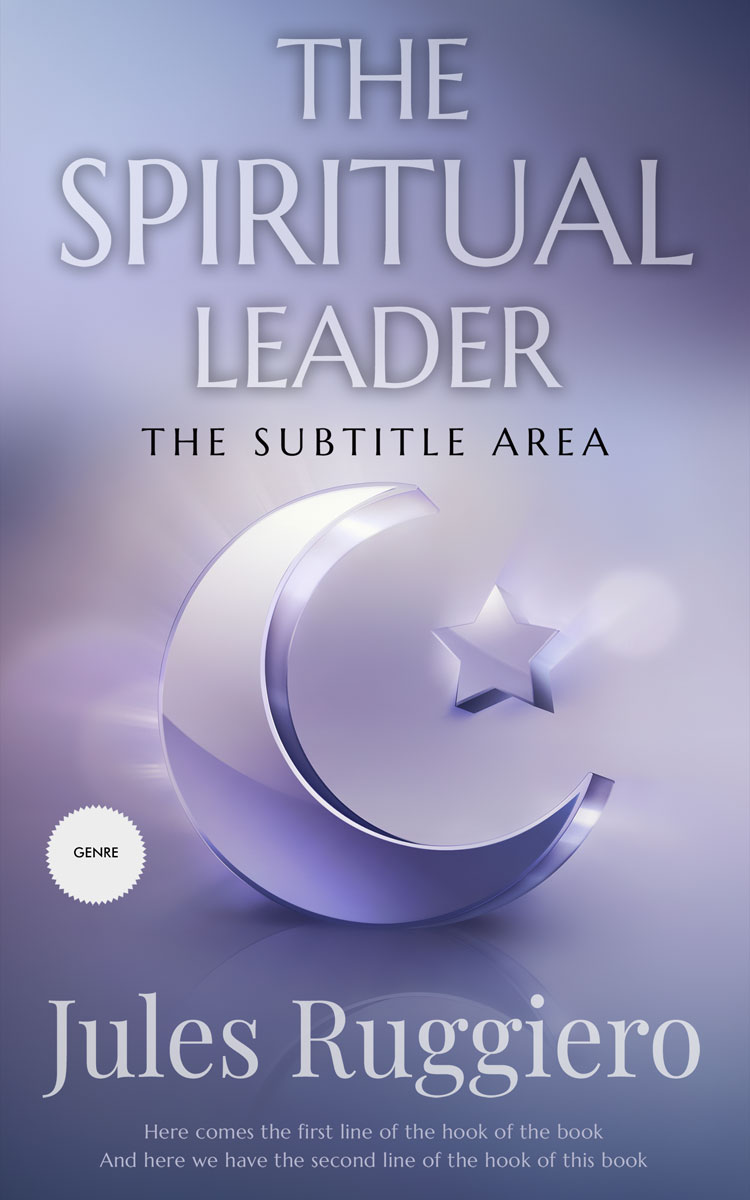 2D view of Amethyst Smoke #7809 - Premade Religion & Spirituality Book Cover | BookCoverZone