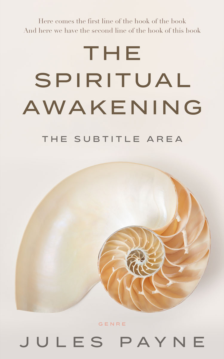 2D view of Pearl Bush #7828 - Premade Self-Improvement & Self-Help Book Cover