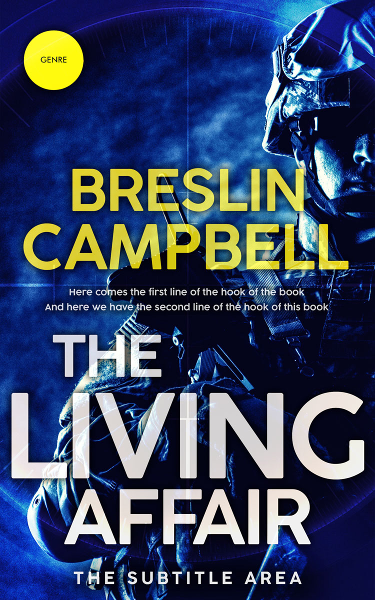 2D view of Sapling #7877 - Premade Mystery & Thriller & Suspense Book Cover