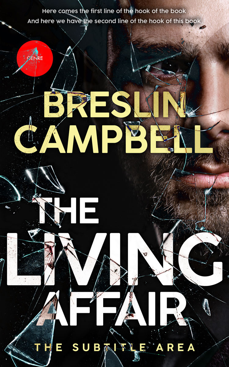 2D view of Cameo #7881 - Premade Mystery & Thriller & Suspense Book Cover